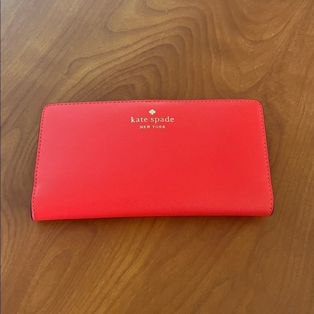 Kate Spade Vibrant Red Clutch